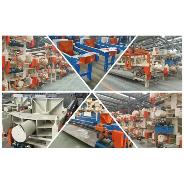 24 Hours Automatic Sand and Gravel Plant Sand Sludge Dewatering Press Filter