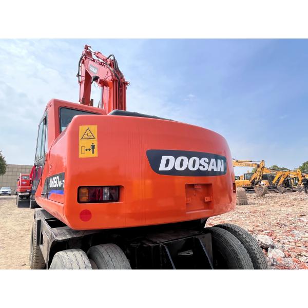 Used Doosan DH150W-7 Excavator Original Japan  Industrial WHEEL Excavator For Family , Hydraulic , Second Hand