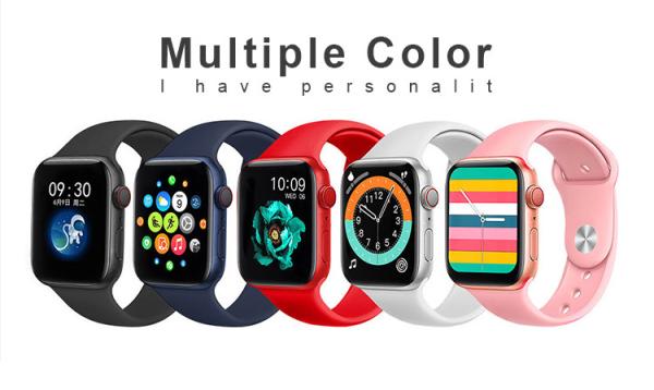 Monitoração personalizada Smartwatches da aptidão perseguidor rápido da carga da saúde de um sono de 1,54 polegadas
