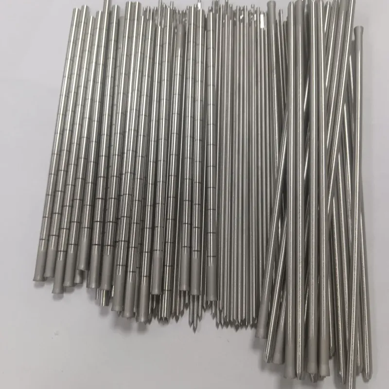 Capillary Stainless Steel Needle Circular Pipe Shaped With Sandblasting Scale