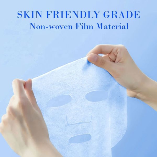 OEM Factory Microneedling Care HA Blue Copper Peptide Skin Care Mask Hyaluronic Acid Facial Mask for Face Nose Repair Free