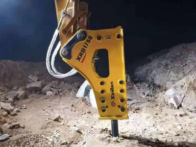 Silenced Excavator Hydraulic Breaker Hammer Rock Breaker With 68mm Chisel