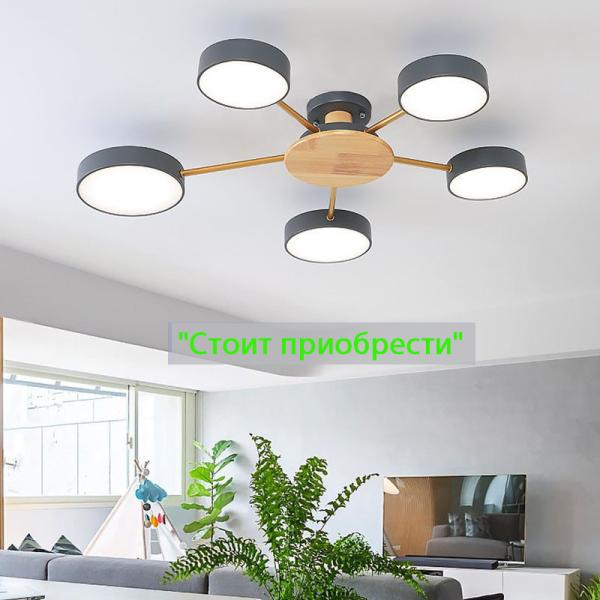Bedroom living room ceiling chandelier bedroom nordic wooden ceiling light（WH-WA-18)