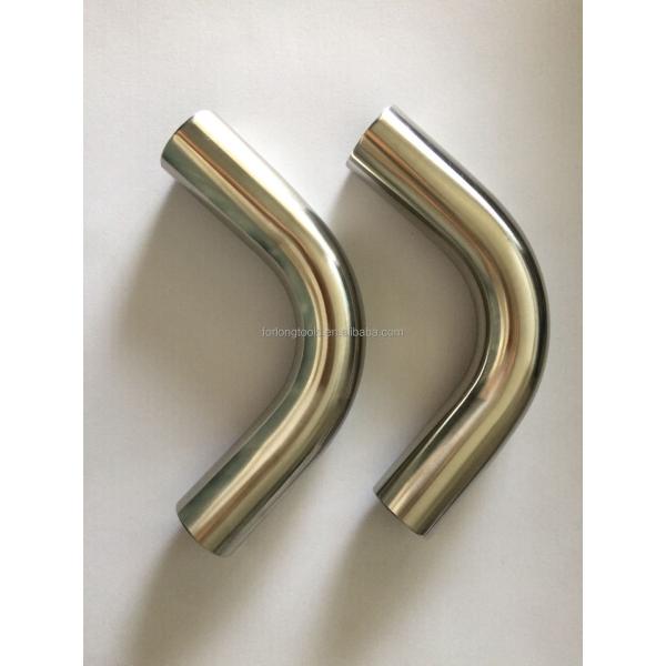 Сварное соединение 25 мм * 1,5 мм 90 градусов локтевой выхлопной трубы из нержавеющей стали 304 материала для промышленного