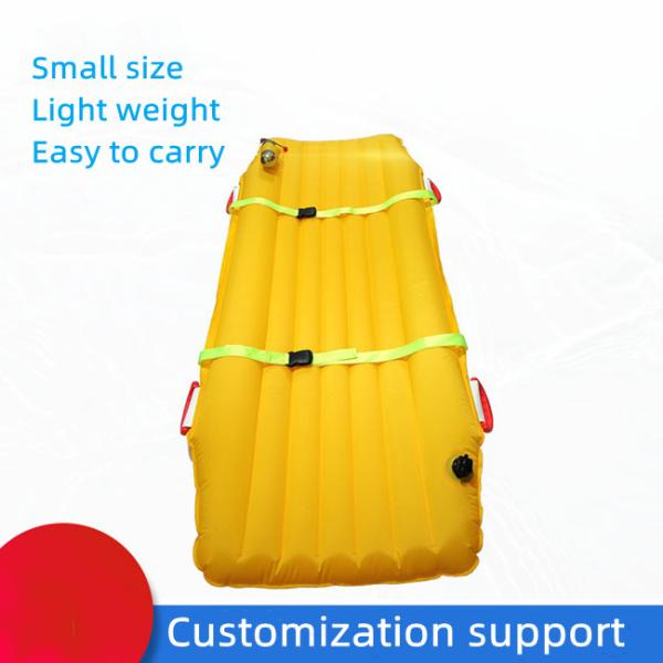 TPU Composite Fabric Outdoor Fishing Gear Water Rescue Inflatable Floating Stretcher