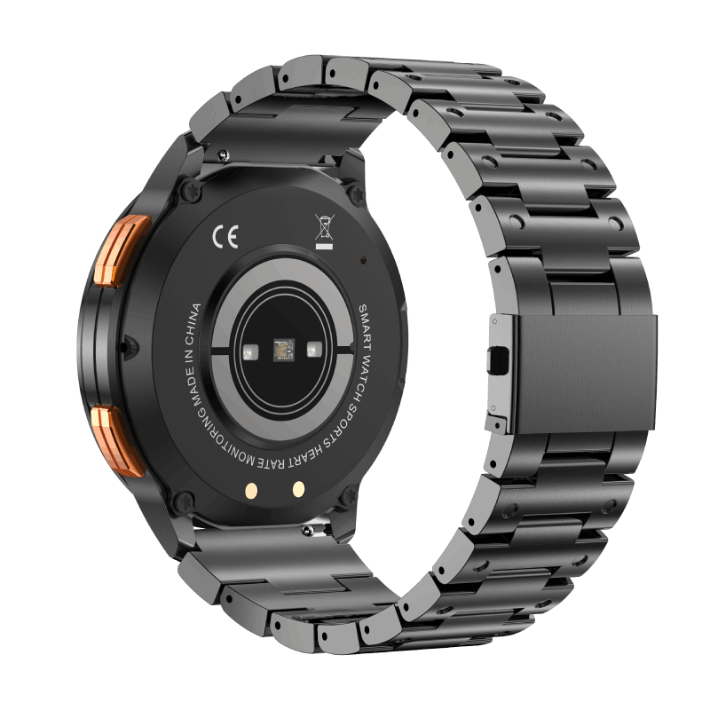 Support OEM & ODM | Rugged Outdoor AMOLED Tactical Smart Watch with IP67 Waterproof, 400mAh Battery, and BT5.2 Bluetooth