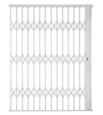 Aluminium Burglar Trellis Door