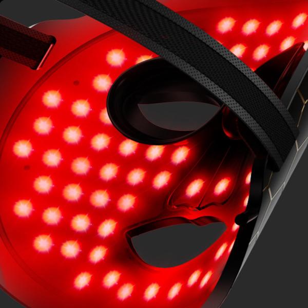 7 Colors led light therapy soft silicone skin whitening led facial mask