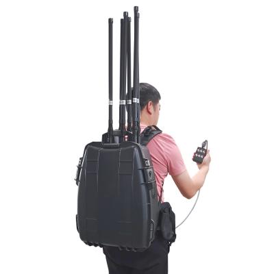 2000M Long Distance Glonass Galileo GPS 2.4G 5.2G 5.8G FPV Drone UAV Signals Backpack Jammer