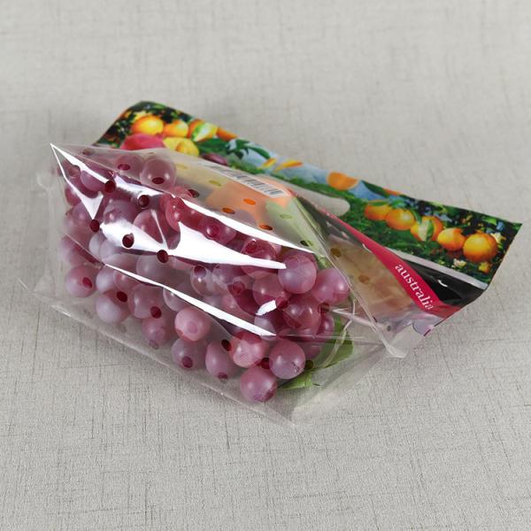 Fresh Fruit Cover Frozen Food Plastic Vegetables Protection Bags Packaging with Air Holes