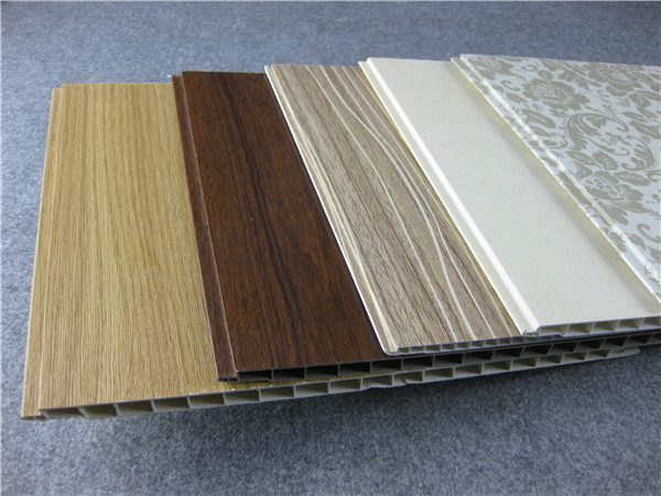 Decorative Laminated UPVC Wall Panels For Living Room / Study / Bedroom