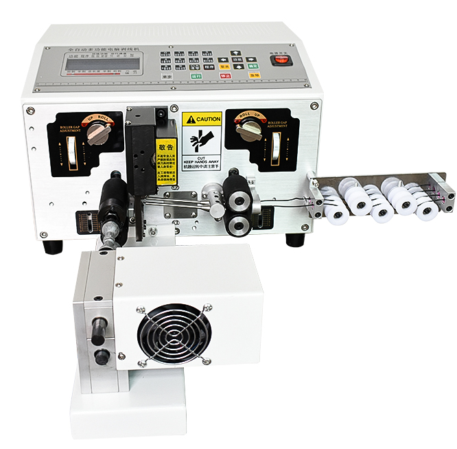 Factory Automatic Wire Strip Cut Twisting Tinning Machine with Touch LCD Screen and Adjustable Wire Straightening Mechanism