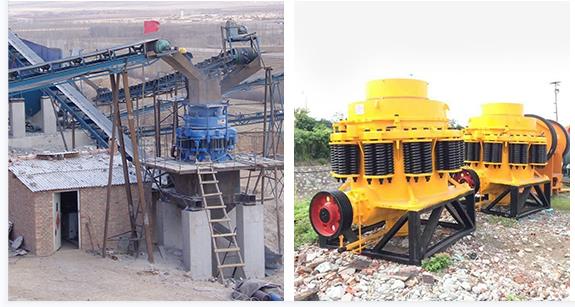 Машина каменной дробилки конусной дробилки для руд и утесов с средней или более высокой твердостью