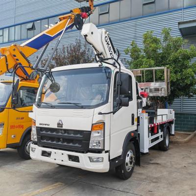 HOWO 22 Meter Aerial Platform Truck 4x2 Hydraulic Furniture Lift Truck