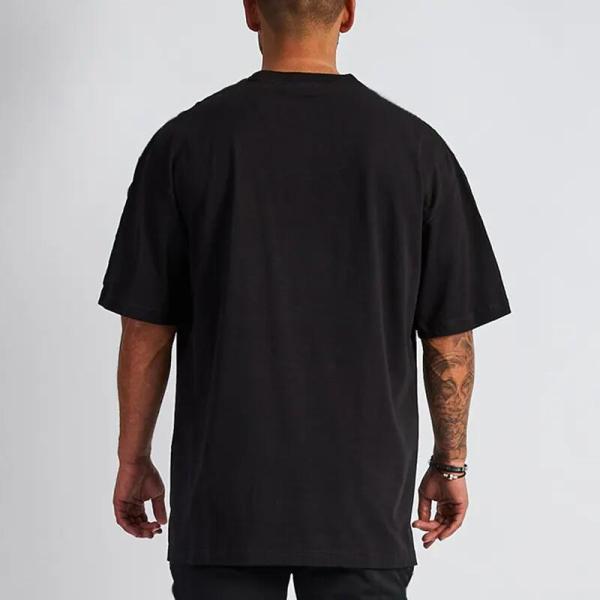 Luxury Men Cotton T Shirts Cotton Loose Fit  Blank Oversized