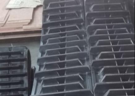 90mm Pitch Harvester Agricultural Rubber Tracks For Kubota DC70