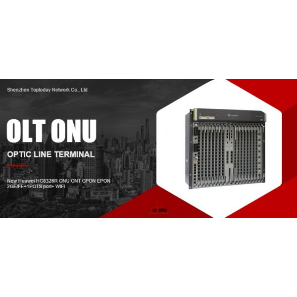 New Huawei HG8326R ONU ONT GPON EPON 2GE/FE+1POTS port+ WIFI