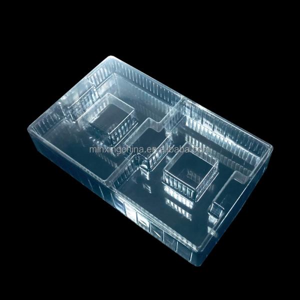 Transparent PET Turnover Plastic Packaging Blister Tray for Automobile Components Direct
