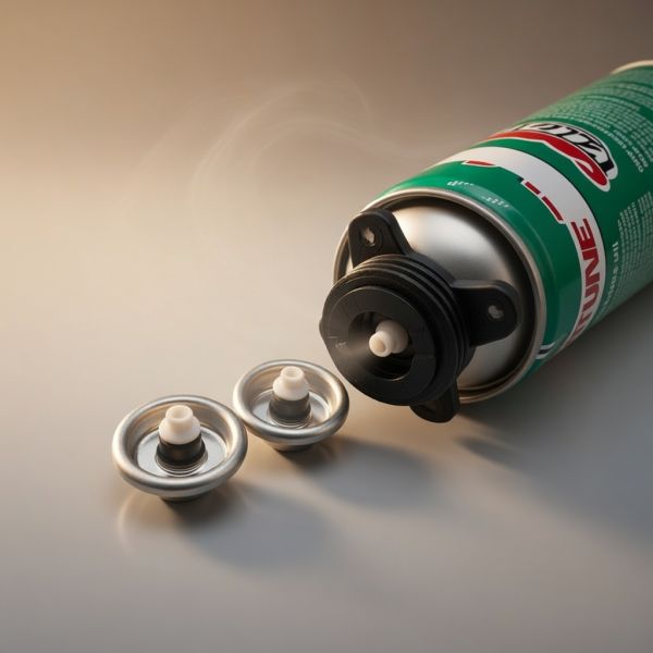 One-Inch High-Pressure Rated PU Foam Valve with Short Stem for Controlled Dispensing