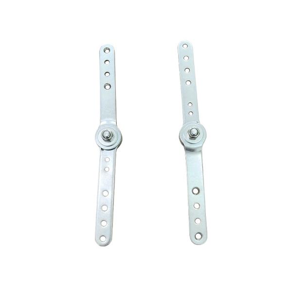 Wanjusheng Adjustable Metal White Zinc Sofa Headrest Hinge Multi-functional Furniture Hinge Living Room Kitchen Bathroom Iron