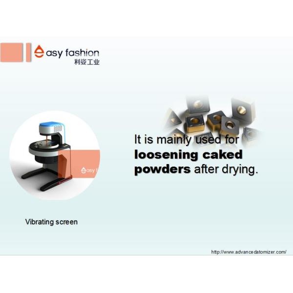 Cemented Carbide Wet Ball Mill Stainless Steel Vibrating Screen Machine