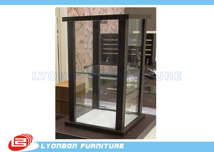 Брайн подгонял шкаф дисплея Countertop MDF стеклянный для дисплея мешков женщин