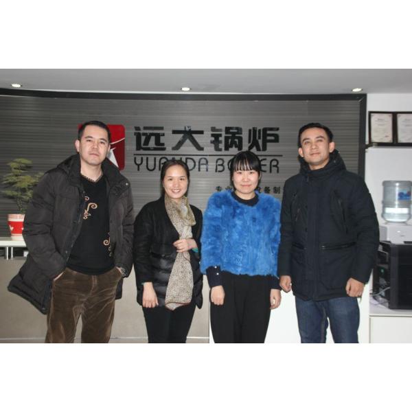 Diesel Oil Fired Boiler 100 / 0000 Kcal Boiler Heater 0.8 Mpa Rated Working Pressure