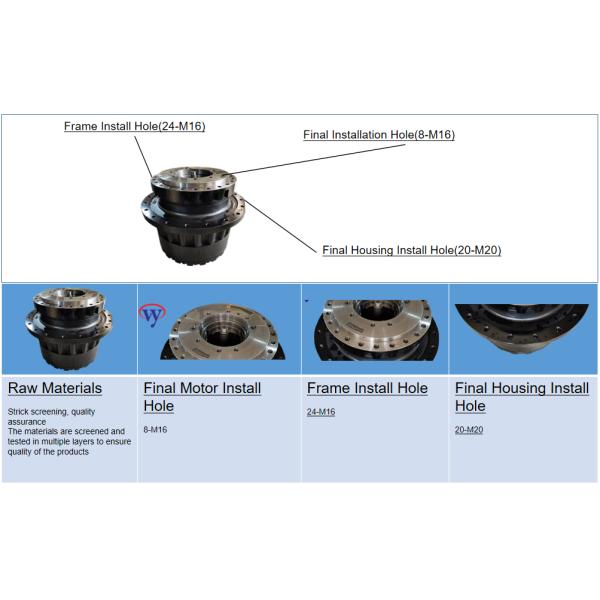 PC300-7 PC300-8 Travel Reduction Drive Gearbox PC350-7 PC350-8 207-27-00260 207-27-00261