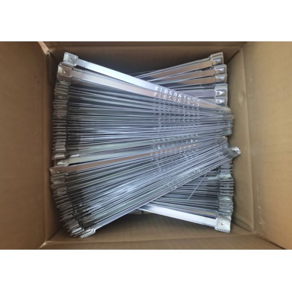 Embossed Strapping Metal Seals With Pull Tight Locking Mechanism Anti Rust