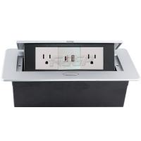 o soquete de poder 10A Desktop escondido Multifunction estala acima a tomada de soquete da tabela