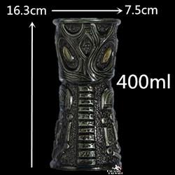 Creative Ceramic Tiki Mugs Hawaiian Cocktail Mug  Porcelain Beer Wine Mug Drinkware