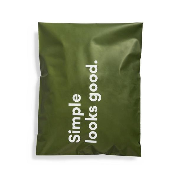Antiwear Recyclable Poly Mailer Plastic Shipping Bags Ultralight Cornstarch Material