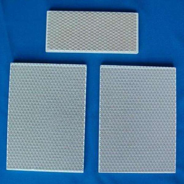 Gas Burner Ceramic Alumina Plate , Porous Ceramic Plate  For Industrial Thermal Equipment