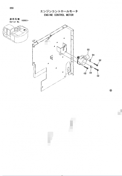 Мотор дросселя Степпер мотора 4614911 мотора 4360509 управлением частей экскаватора электрический для ЭС200-5 ЭС200-6