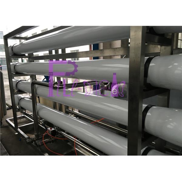 Système de traitement de l'eau minéral de filtration de stérilisateur UV avec des cuves de stockage de l'eau d'acier inoxydable