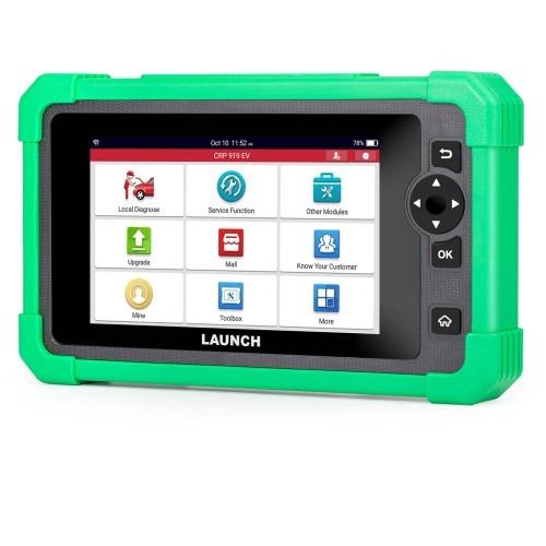 2025 Launch CRP919 EV Diagnostic Scanner 43+ Service Functions for Electric Vehicles New Energy Cars