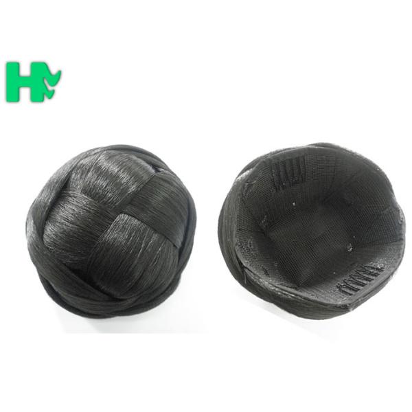 Fantasy Synthetic Hair Bun Pieces , Bun Hair Accessories Hairpieces For Women