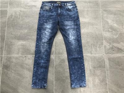 Soft Handfeel Mens Denim Jacket And Jeans Dark Wash Skinny Denim Jeans TW73248