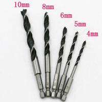 High Carbon Steel Hex Shank Wood Drill Bits