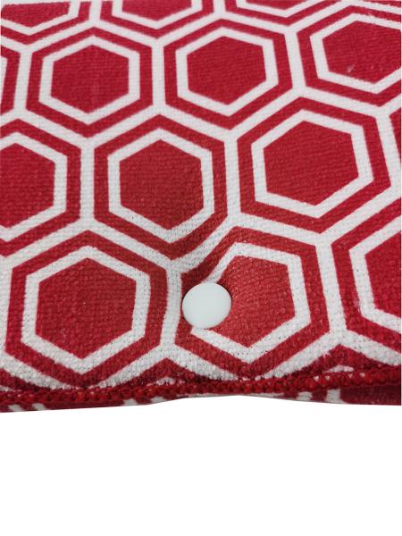 Imprimindo o prato de Microfiber de pano que seca Mat With Snap