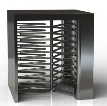 Flexible Pedestrian Glass Turnstile Doors Access Control Security Systems