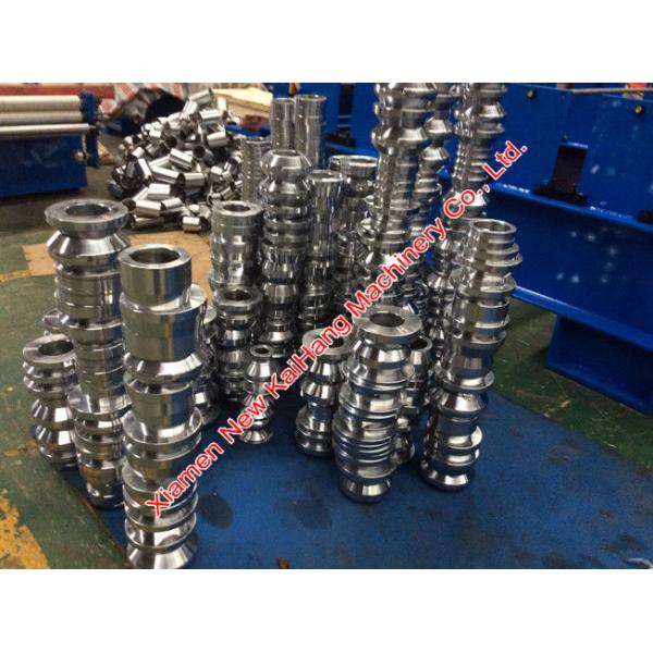 Popular Roof Panel Roll Forming Machine PLC Control With 1450 mm Input Width