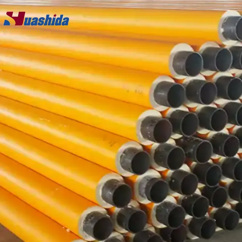 Buried One-Step Polyurethane Insulated Pipe Production Line for Thermal Pipelines