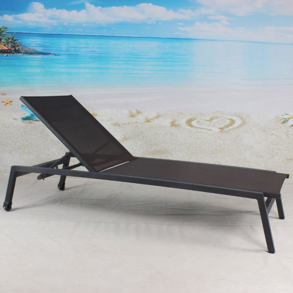 Swimming Pool Chaise Leisure Beach Daybed Aluminum Outdoor Furniture Sun Lounge Chair