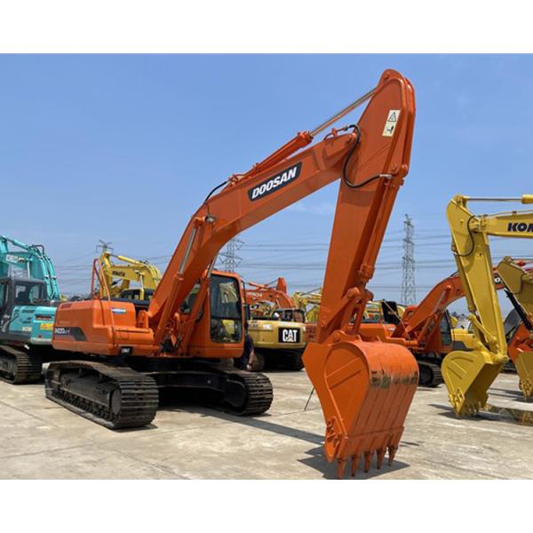 Использованный земляник 22 тонны Доусан 220 экскаватор DH220LC-7 двигатель 21400 К