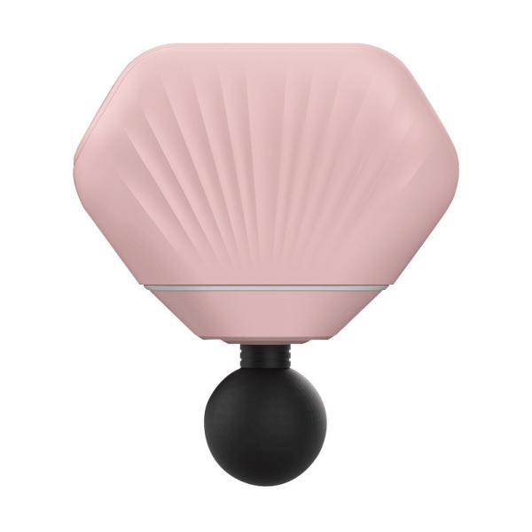White And Pink Seashell Mini sport muscle massager Wireless Body Relaxation Massager