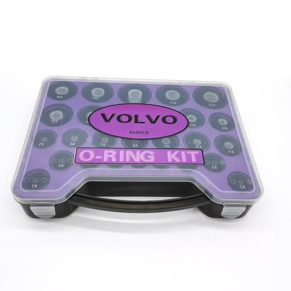 VOLVO Excavator O Ring Assortment Kit , Rubber Seal Set 800 PCS ODM