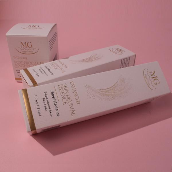 Custom Luxury Cosmetic Box for Essential Oil Perfume Skincare Packaging
