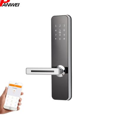 Durable Smart Front Door Locks Mechanical Structure Handle Direction Adjustment