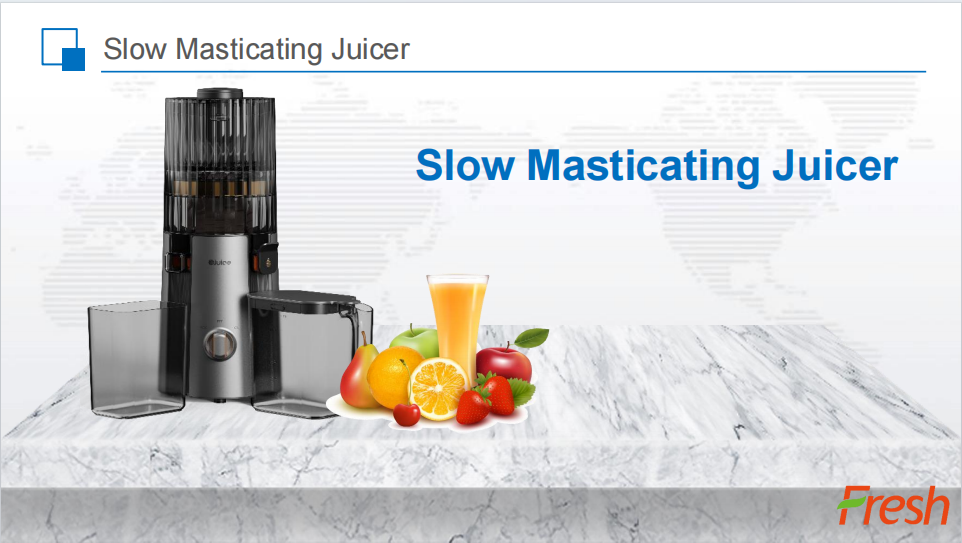 Fresh Smart HJ303 Absence Slow Masticating Juicer — The Best Juicer Is the One You Don't Notice